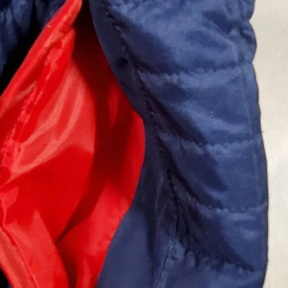 St. Louis Cardinals Baseball Blue Red Details Quilted Mens Vest - Picture 7 of 7